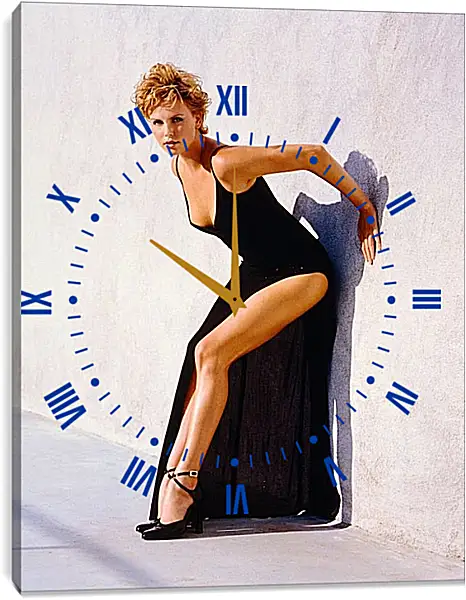 Часы картина - Шарлиз Терон. Charlize Theron Часы картина - Шарлиз Терон. Charlize Theron
