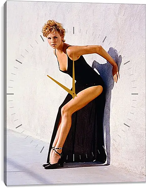 Часы картина - Шарлиз Терон. Charlize Theron Часы картина - Шарлиз Терон. Charlize Theron