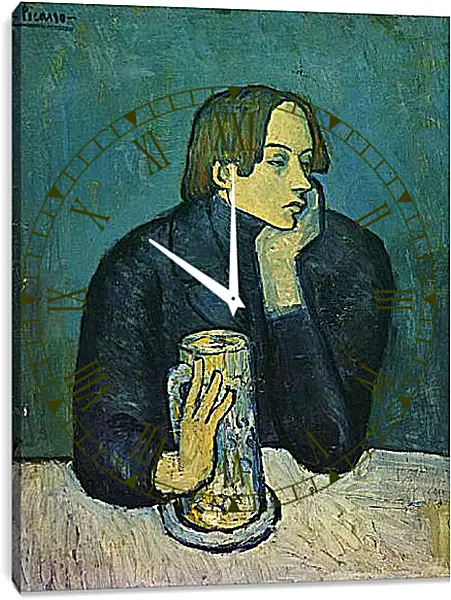 Часы картина - Портрет Сабартеса. Пабло Пикассо
Часы картина - Портрет Сабартеса. Пабло Пикассо