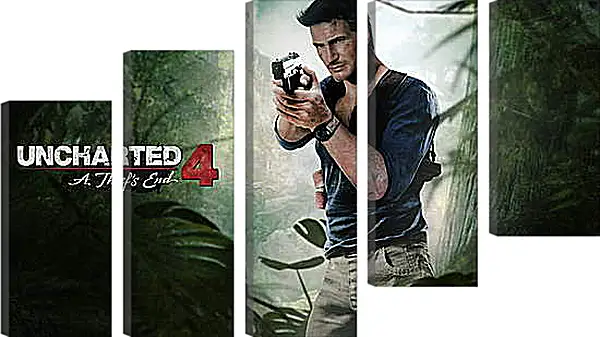 Модульная картина - naughty dog, uncharted 4 Модульная картина - naughty dog, uncharted 4