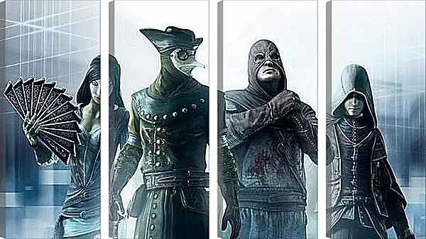 Модульная картина - assassins creed, characters, faces
Модульная картина - assassins creed, characters, faces