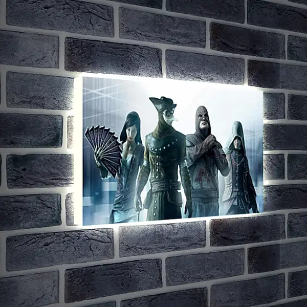 Лайтбокс световая панель - assassins creed, characters, faces
Лайтбокс световая панель - assassins creed, characters, faces