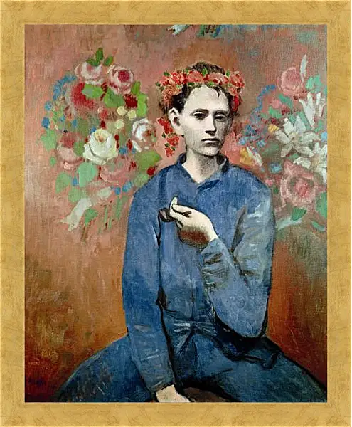 Картина в раме - Мальчик с трубкой. Пабло Пикассо
Картина в раме - Мальчик с трубкой. Пабло Пикассо