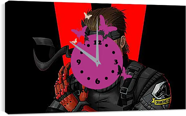 Часы картина - metal gear solid v, the phantom pain, art
Часы картина - metal gear solid v, the phantom pain, art