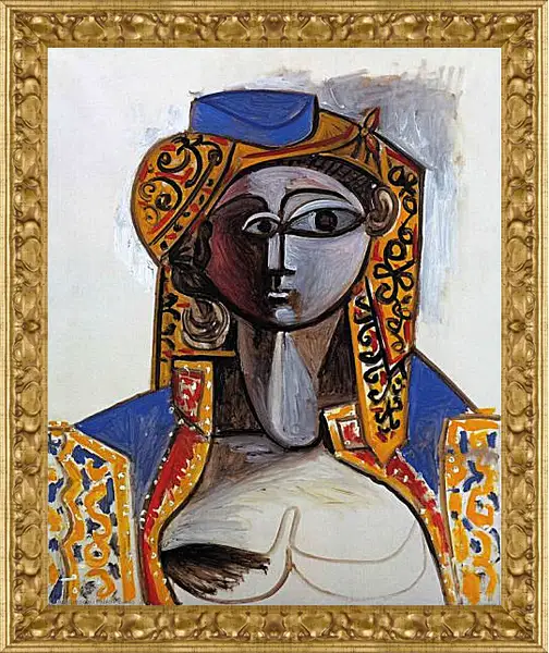 Картина в раме - Неизвестно. Пабло Пикассо Картина в раме - Неизвестно. Пабло Пикассо