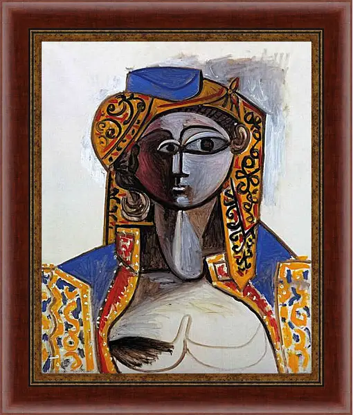 Картина в раме - Неизвестно. Пабло Пикассо Картина в раме - Неизвестно. Пабло Пикассо