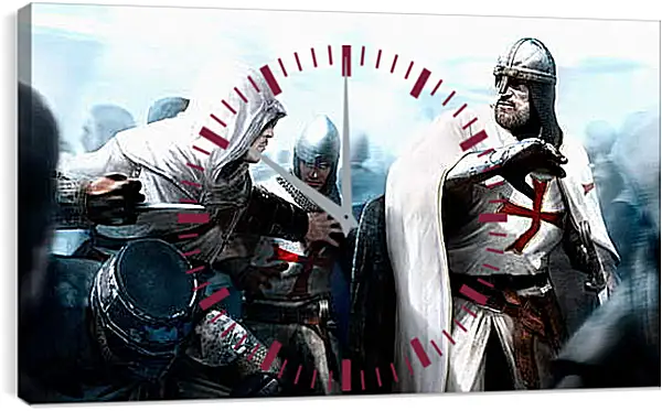 Часы картина - assassins creed, desmond miles, guard
Часы картина - assassins creed, desmond miles, guard