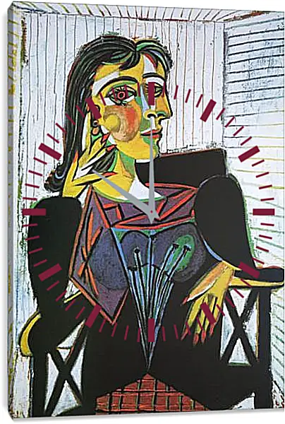 Часы картина - Portrait of Dora Maar. Пабло Пикассо
Часы картина - Portrait of Dora Maar. Пабло Пикассо