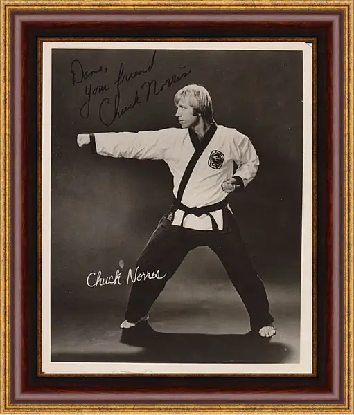 Картина в раме - Чак Норрис. Chuck Norris Картина в раме - Чак Норрис. Chuck Norris
