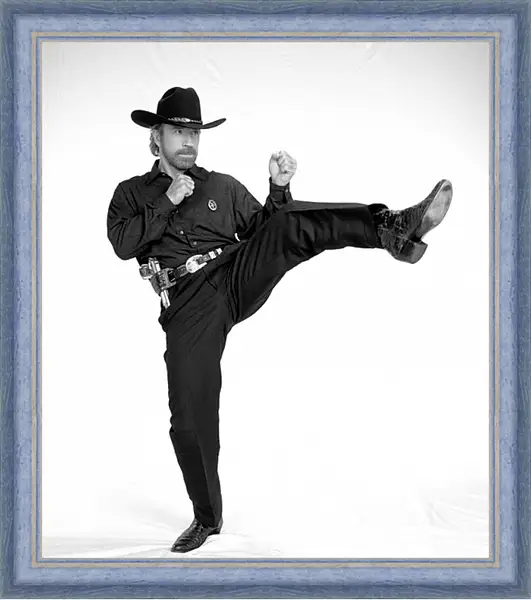 Картина в раме - Чак Норрис. Chuck Norris Картина в раме - Чак Норрис. Chuck Norris