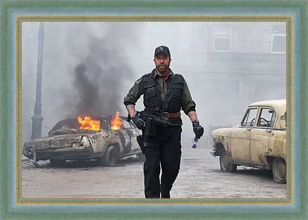 Картина в раме - Чак Норрис. Chuck Norris Картина в раме - Чак Норрис. Chuck Norris
