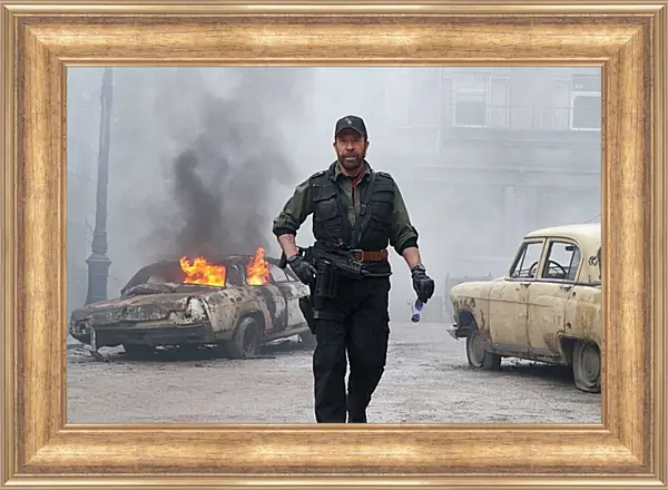 Картина в раме - Чак Норрис. Chuck Norris Картина в раме - Чак Норрис. Chuck Norris