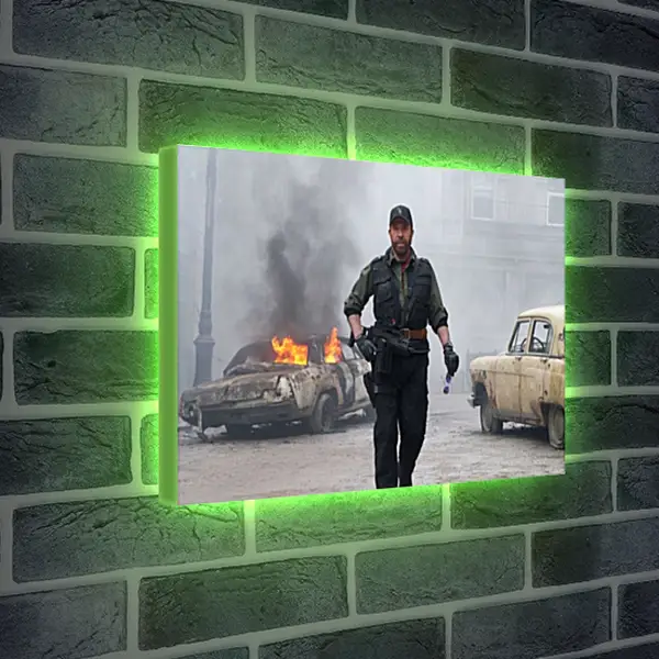 Лайтбокс световая панель - Чак Норрис. Chuck Norris Лайтбокс световая панель - Чак Норрис. Chuck Norris