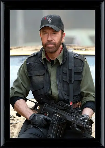 Картина в раме - Чак Норрис. Chuck Norris Картина в раме - Чак Норрис. Chuck Norris