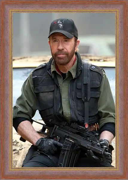 Картина в раме - Чак Норрис. Chuck Norris Картина в раме - Чак Норрис. Chuck Norris