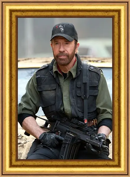 Картина в раме - Чак Норрис. Chuck Norris Картина в раме - Чак Норрис. Chuck Norris