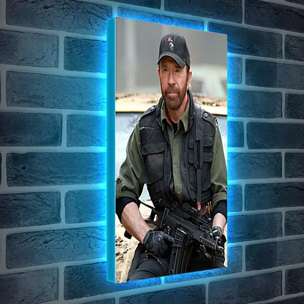 Лайтбокс световая панель - Чак Норрис. Chuck Norris Лайтбокс световая панель - Чак Норрис. Chuck Norris