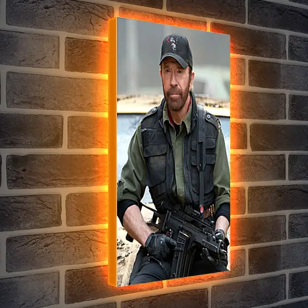 Лайтбокс световая панель - Чак Норрис. Chuck Norris Лайтбокс световая панель - Чак Норрис. Chuck Norris