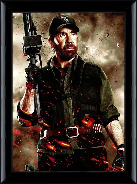 Картина в раме - Чак Норрис. Chuck Norris Картина в раме - Чак Норрис. Chuck Norris