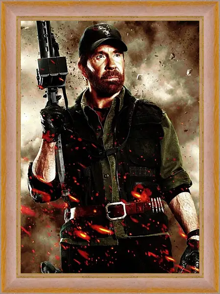 Картина в раме - Чак Норрис. Chuck Norris Картина в раме - Чак Норрис. Chuck Norris