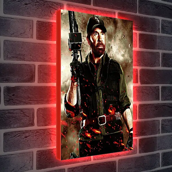 Лайтбокс световая панель - Чак Норрис. Chuck Norris Лайтбокс световая панель - Чак Норрис. Chuck Norris