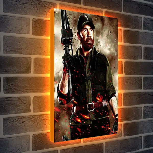 Лайтбокс световая панель - Чак Норрис. Chuck Norris Лайтбокс световая панель - Чак Норрис. Chuck Norris