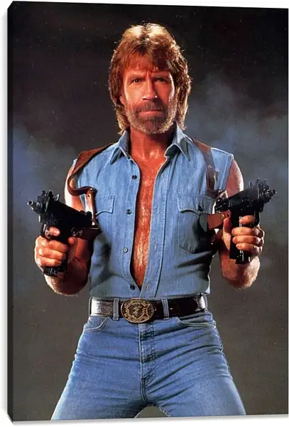 Постер на подрамнике - Чак Норрис. Chuck Norris Постер на подрамнике - Чак Норрис. Chuck Norris
