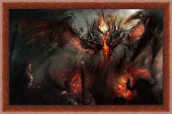 Картина в раме - DotA 2
Картина в раме - DotA 2