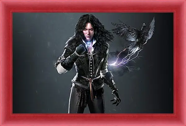 Картина в раме - The Witcher 3: Wild Hunt (Ведьмак), Йеннифер очаровательная Картина в раме - The Witcher 3: Wild Hunt (Ведьмак), Йеннифер очаровательная