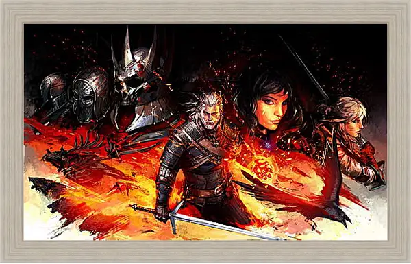 Картина в раме - The Witcher 3: Wild Hunt Картина в раме - The Witcher 3: Wild Hunt