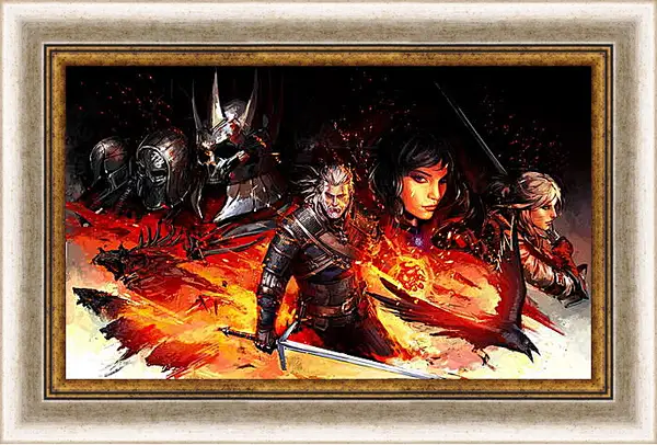 Картина в раме - The Witcher 3: Wild Hunt Картина в раме - The Witcher 3: Wild Hunt
