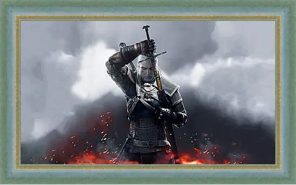 Картина в раме - The Witcher 3: Wild Hunt Картина в раме - The Witcher 3: Wild Hunt