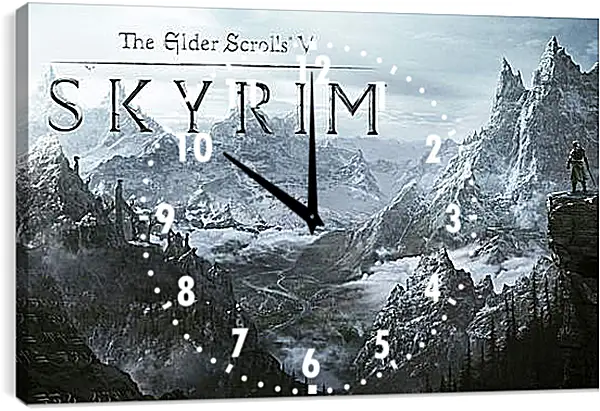 Часы картина - The Elder Scrolls V: Skyrim
Часы картина - The Elder Scrolls V: Skyrim