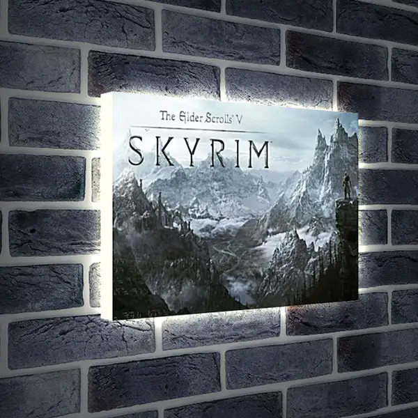 Лайтбокс световая панель - The Elder Scrolls V: Skyrim
Лайтбокс световая панель - The Elder Scrolls V: Skyrim