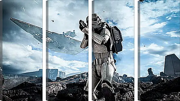 Модульная картина - Star Wars Battlefront Модульная картина - Star Wars Battlefront