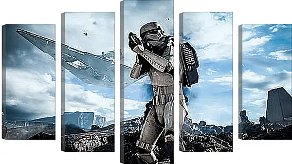 Модульная картина - Star Wars Battlefront Модульная картина - Star Wars Battlefront