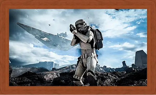 Картина в раме - Star Wars Battlefront Картина в раме - Star Wars Battlefront