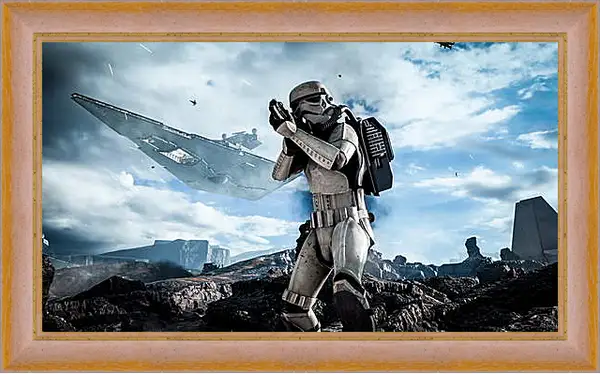Картина в раме - Star Wars Battlefront Картина в раме - Star Wars Battlefront