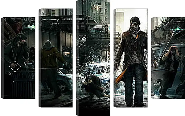 Модульная картина - Watch Dogs Модульная картина - Watch Dogs
