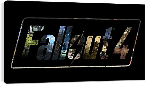Постер на подрамнике - Fallout 4 Постер на подрамнике - Fallout 4