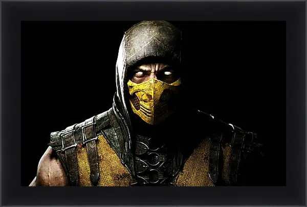 Картина в раме - Mortal Kombat X, Scorpio Картина в раме - Mortal Kombat X, Scorpio