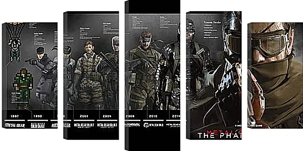 Модульная картина - Metal Gear Solid V: The Phantom Pain
Модульная картина - Metal Gear Solid V: The Phantom Pain