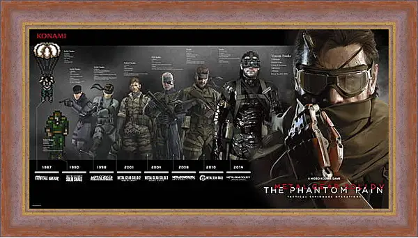 Картина в раме - Metal Gear Solid V: The Phantom Pain
Картина в раме - Metal Gear Solid V: The Phantom Pain