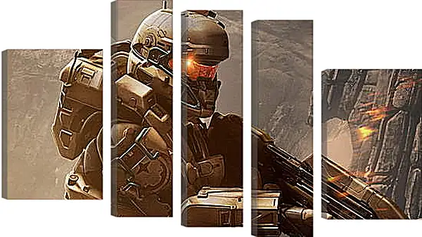 Модульная картина - Halo 5: Guardians Модульная картина - Halo 5: Guardians