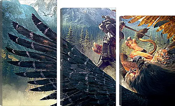 Модульная картина - The Witcher 3: Wild Hunt Модульная картина - The Witcher 3: Wild Hunt
