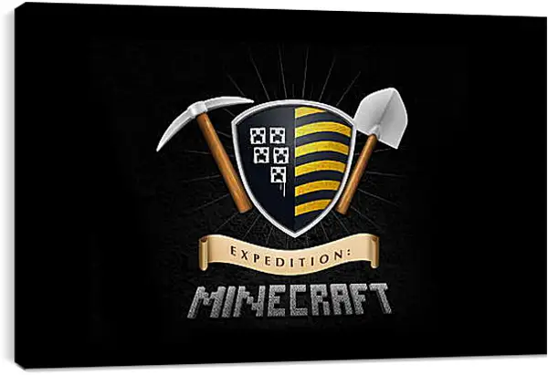 Постер на подрамнике - Minecraft Постер на подрамнике - Minecraft