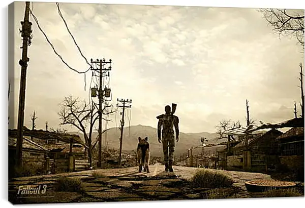 Постер на подрамнике - Fallout Постер на подрамнике - Fallout