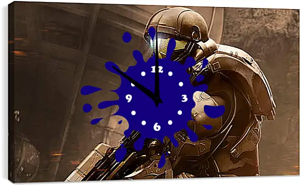 Часы картина - Halo 5: Guardians Часы картина - Halo 5: Guardians