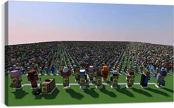 Постер на подрамнике - Minecraft Постер на подрамнике - Minecraft