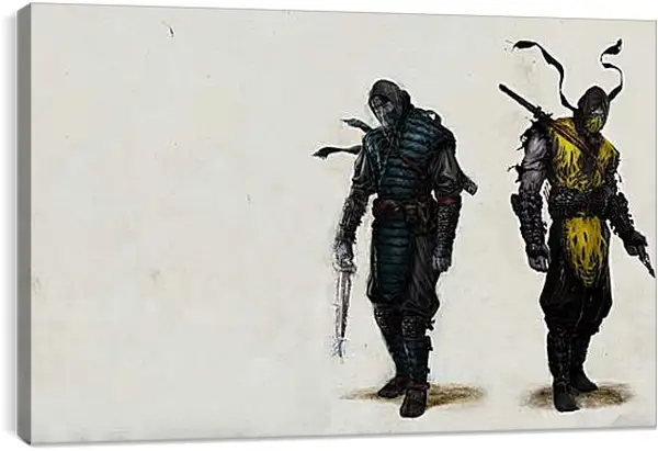 Постер на подрамнике - Mortal Kombat X Постер на подрамнике - Mortal Kombat X